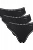 SLOGGI FIGI SLOGGI GO CRUSH HIGH LEG 3PACK CZARNE